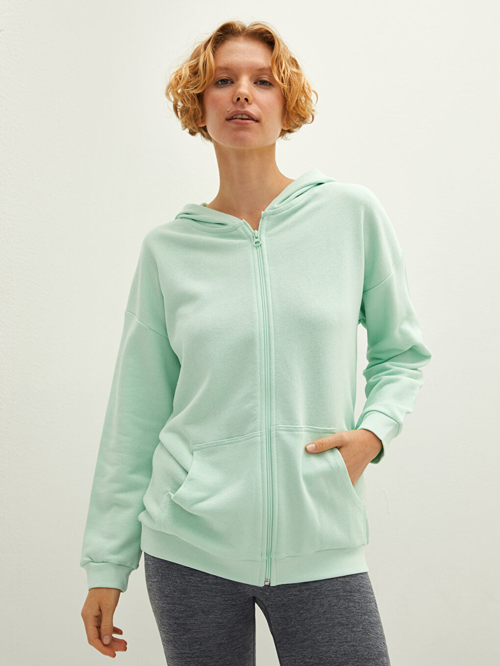 Zip-Down Pyjamas Top-2