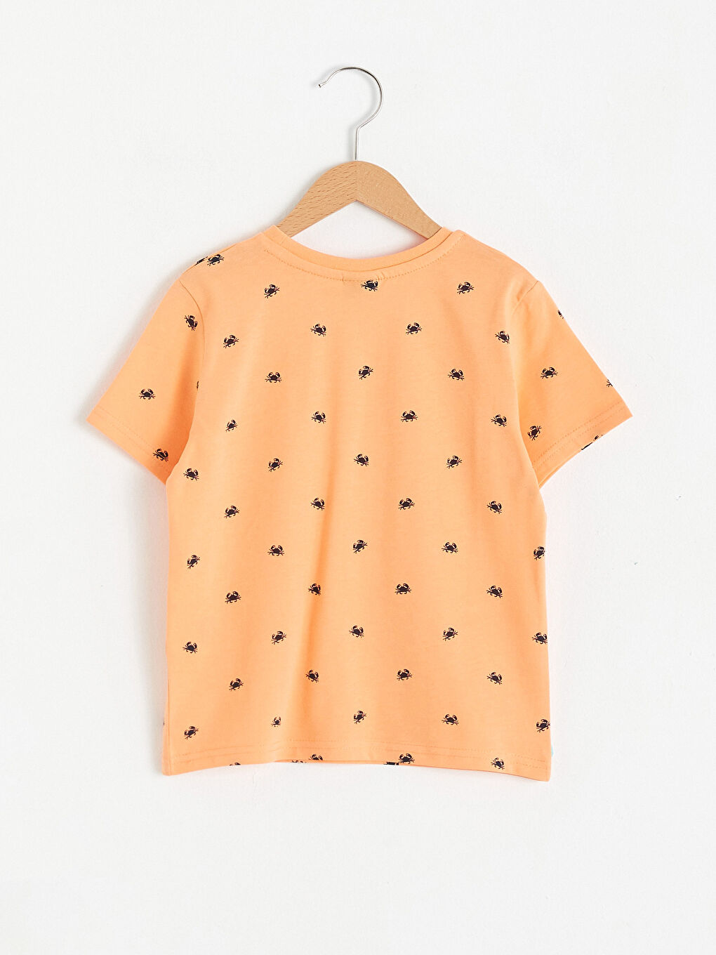 Boy's Printed Cotton T-Shirt-1