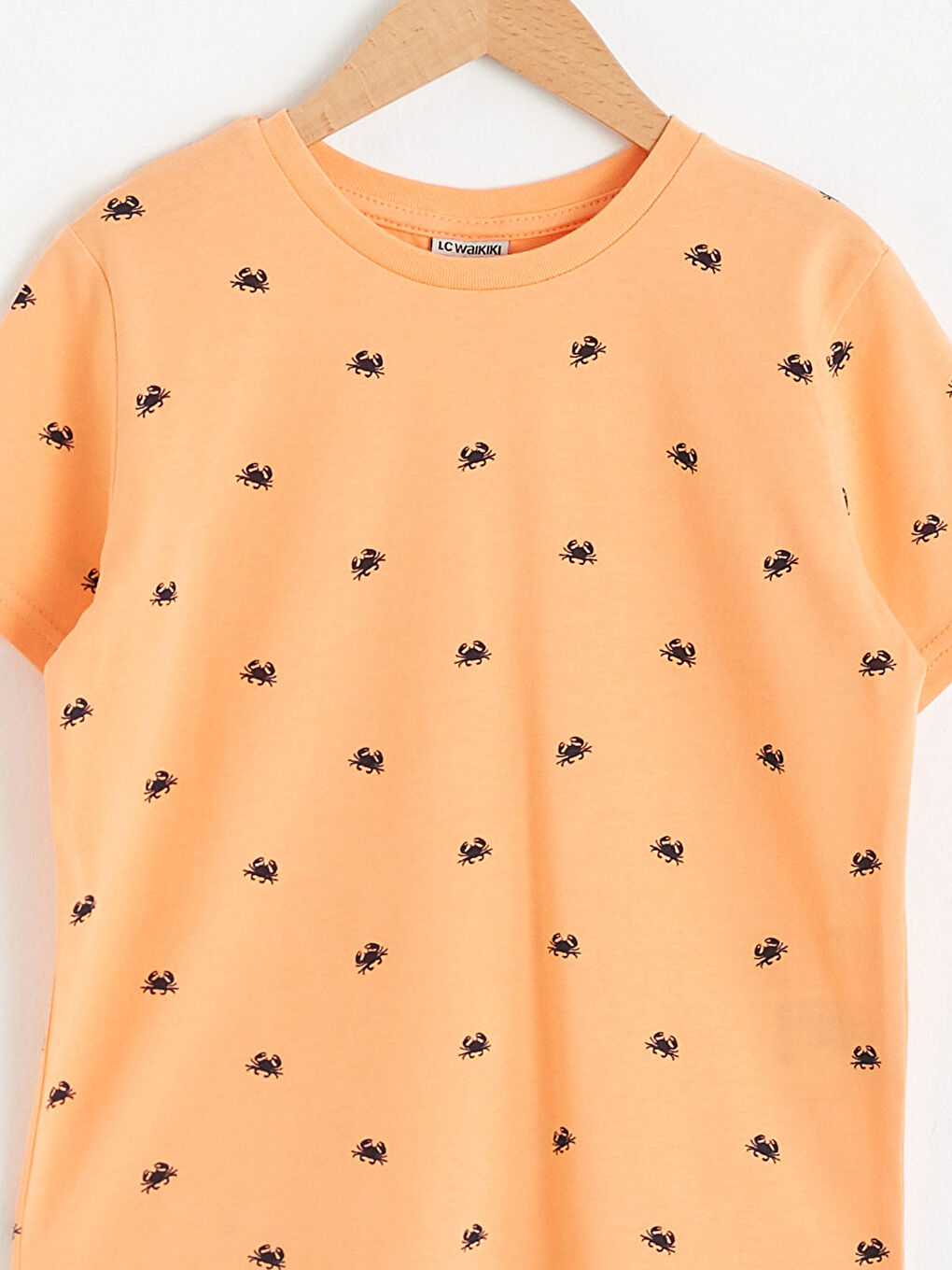 Boy's Printed Cotton T-Shirt-2