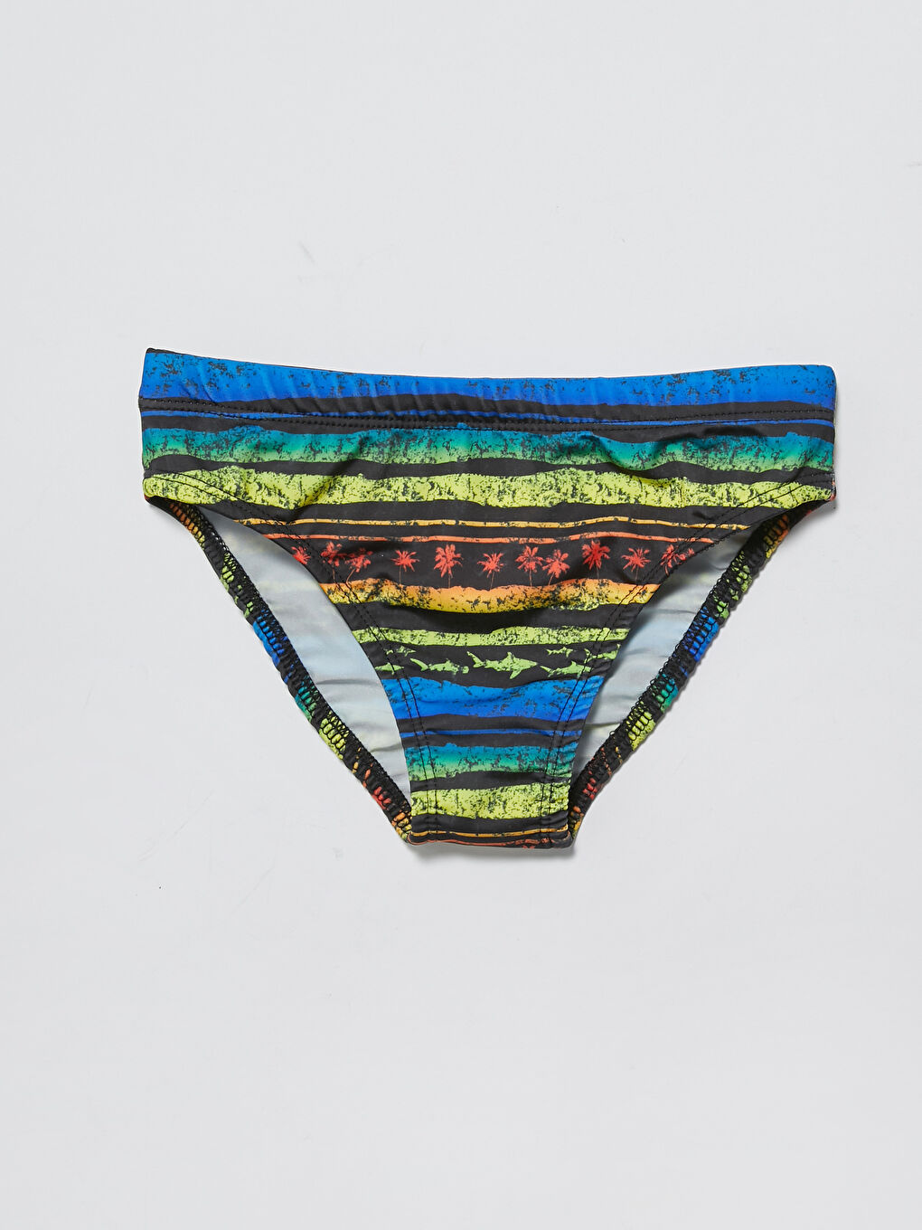 Patterned Quick Drying Boy's Slip Swimwear -S13755Z4-LQJ