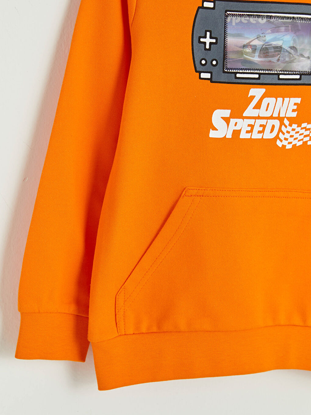 Ensemble Garçon Sweat-Shirt à Capuche et Pantalon de Survêtement Imprimé Hologramme à Manches Longues-2