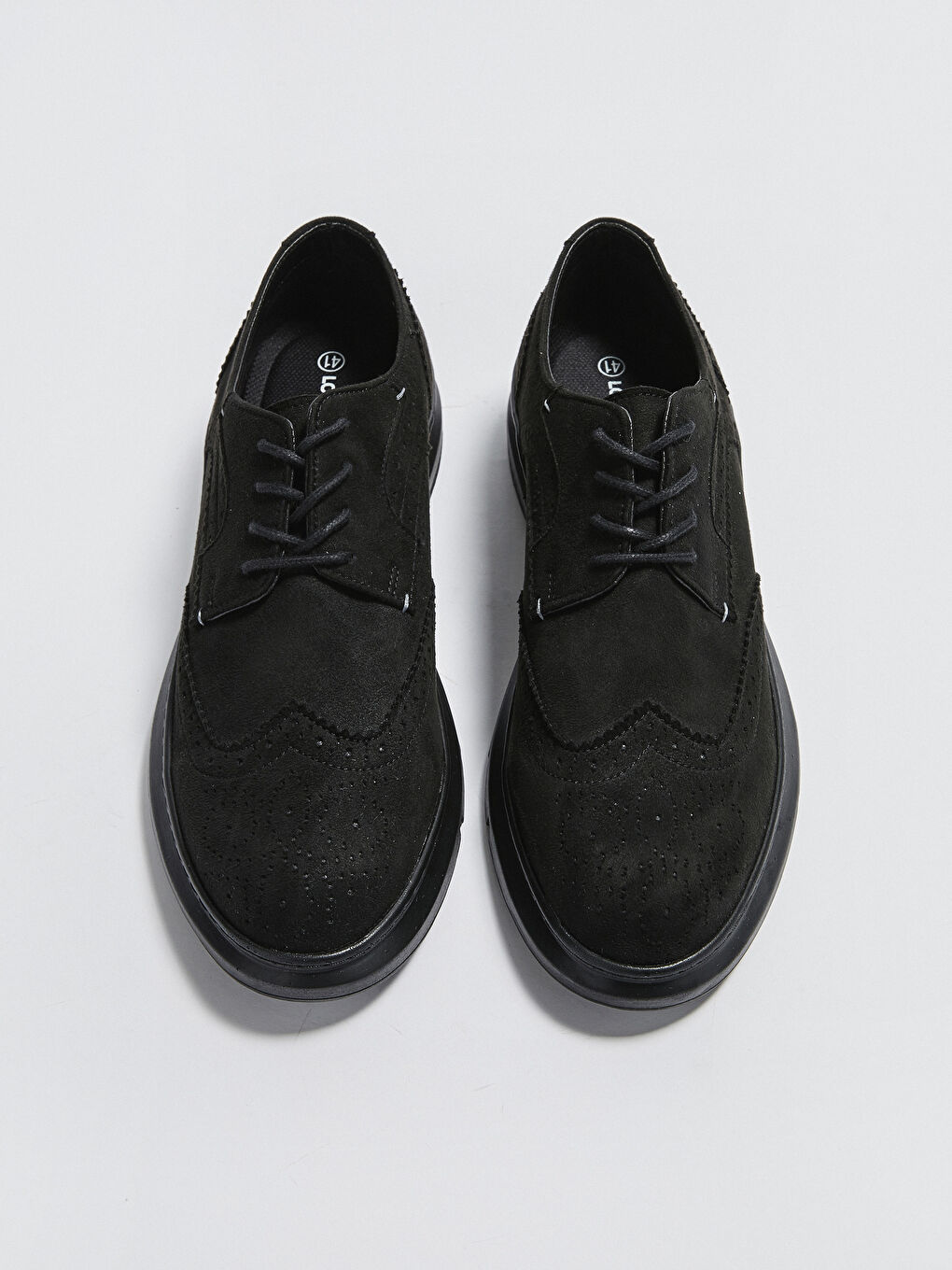 Siyah Erkek Klasik Bağcıklı Ayakkabı-2