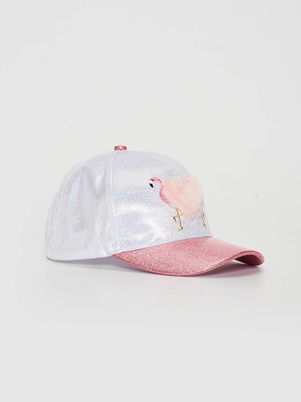 LCW ACCESSORIES Girl's Flamingo Printed Shiny Hat -S13868Z4-G8Z