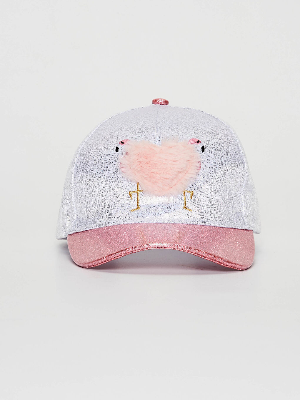 LCW ACCESSORIES Girl's Flamingo Printed Shiny Hat -S13868Z4-G8Z
