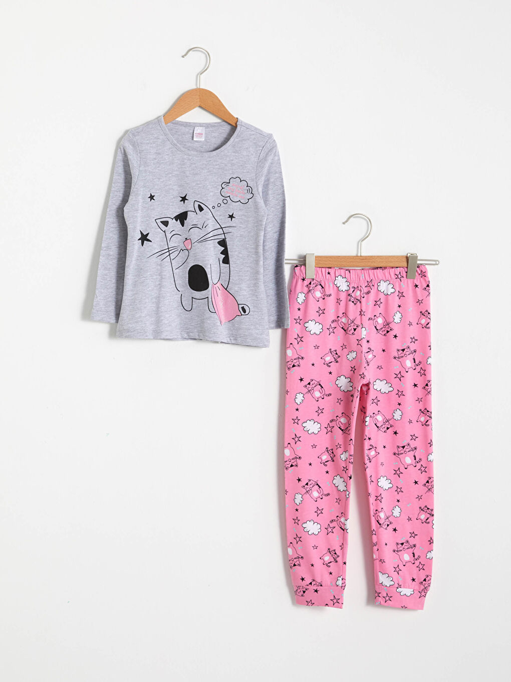 Girl's Printed Pyjamas Set