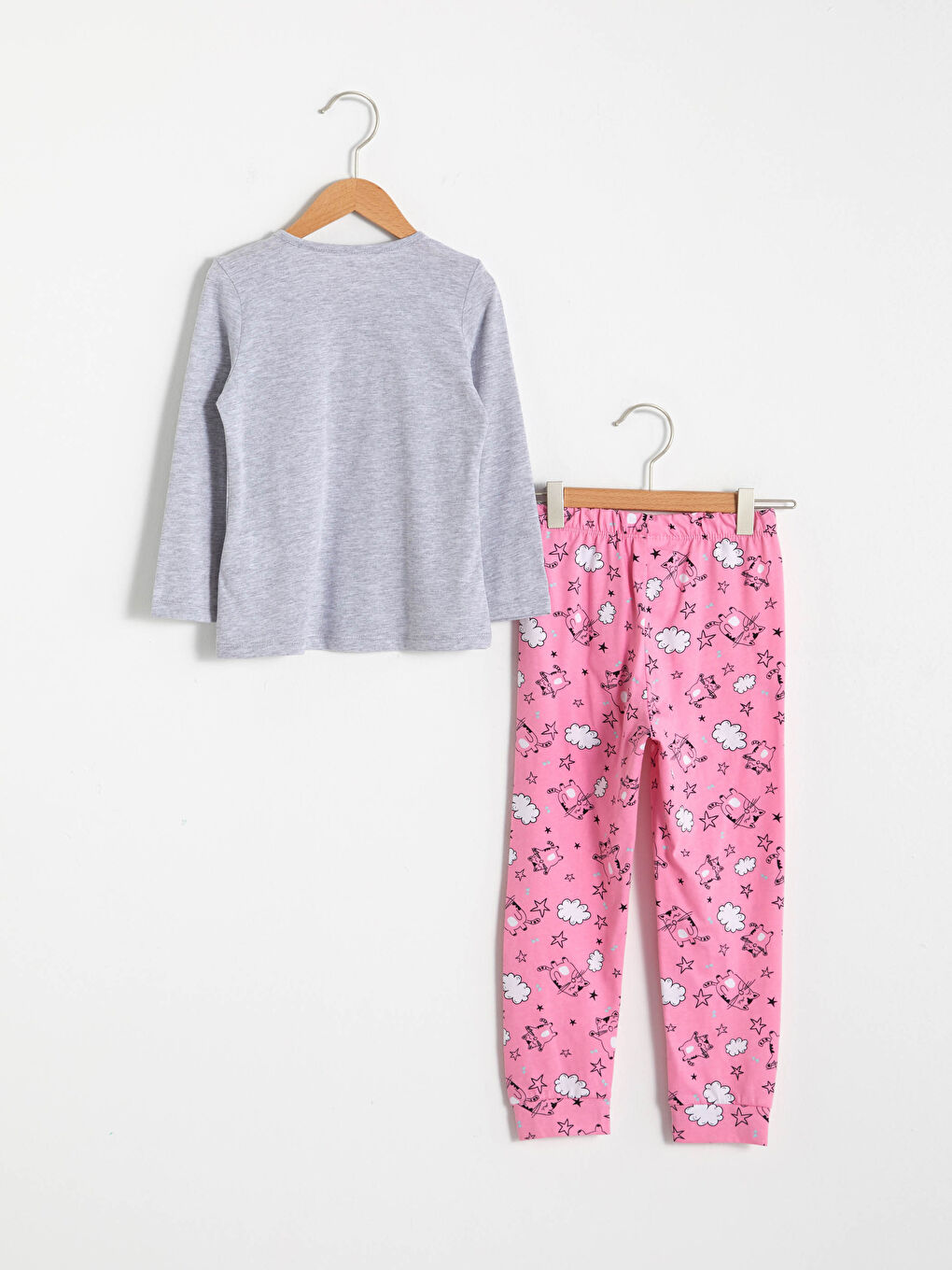 Girl's Printed Pyjamas Set-1