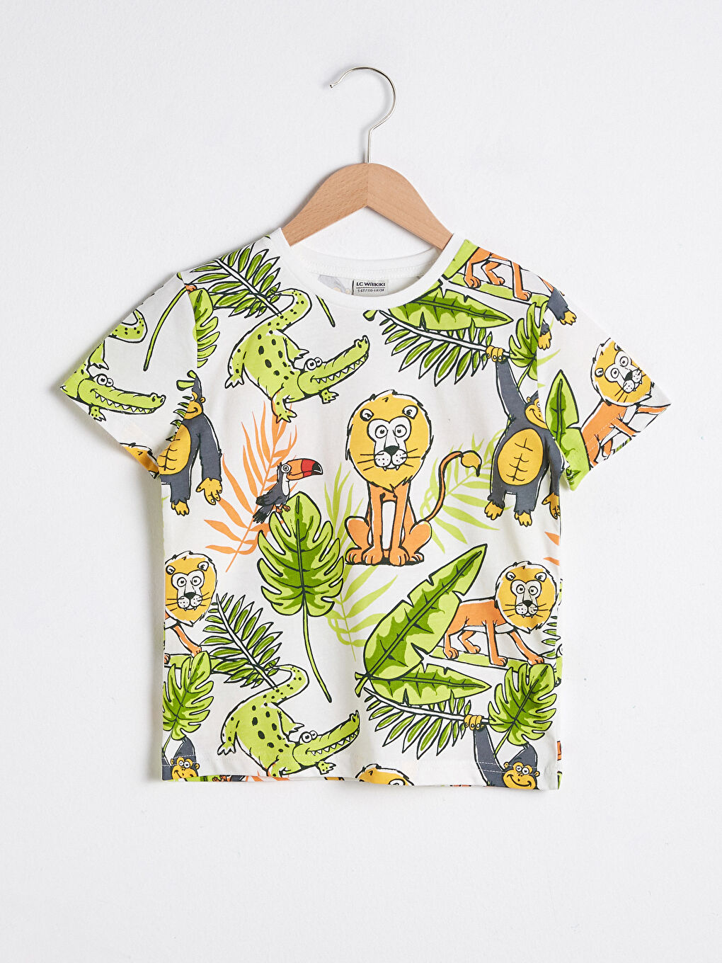 Хлопковая футболка с принтом для мальчиков