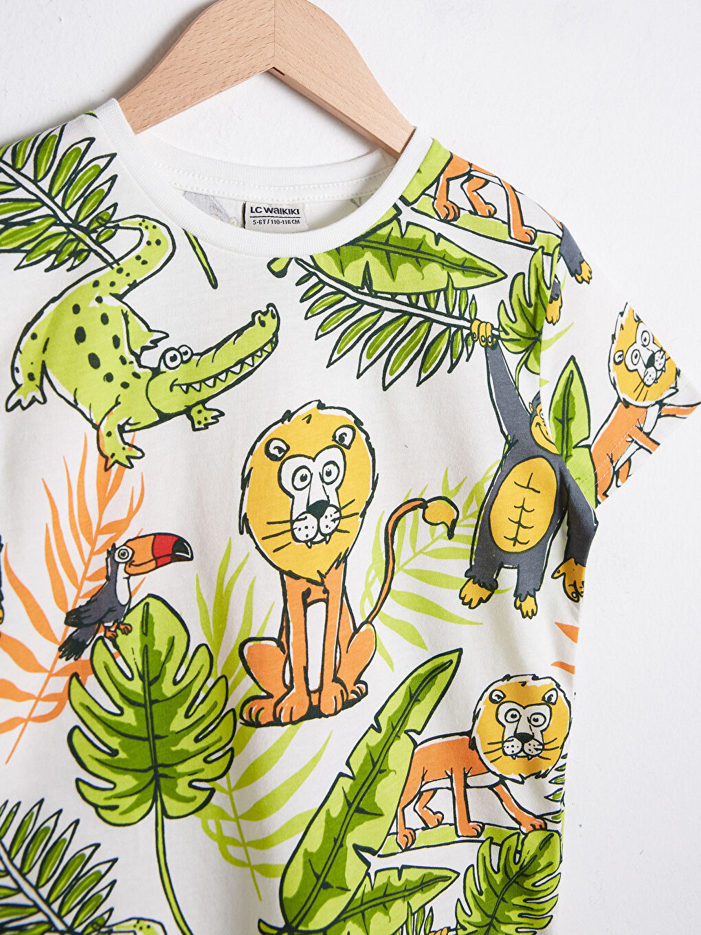 Хлопковая футболка с принтом для мальчиков-2