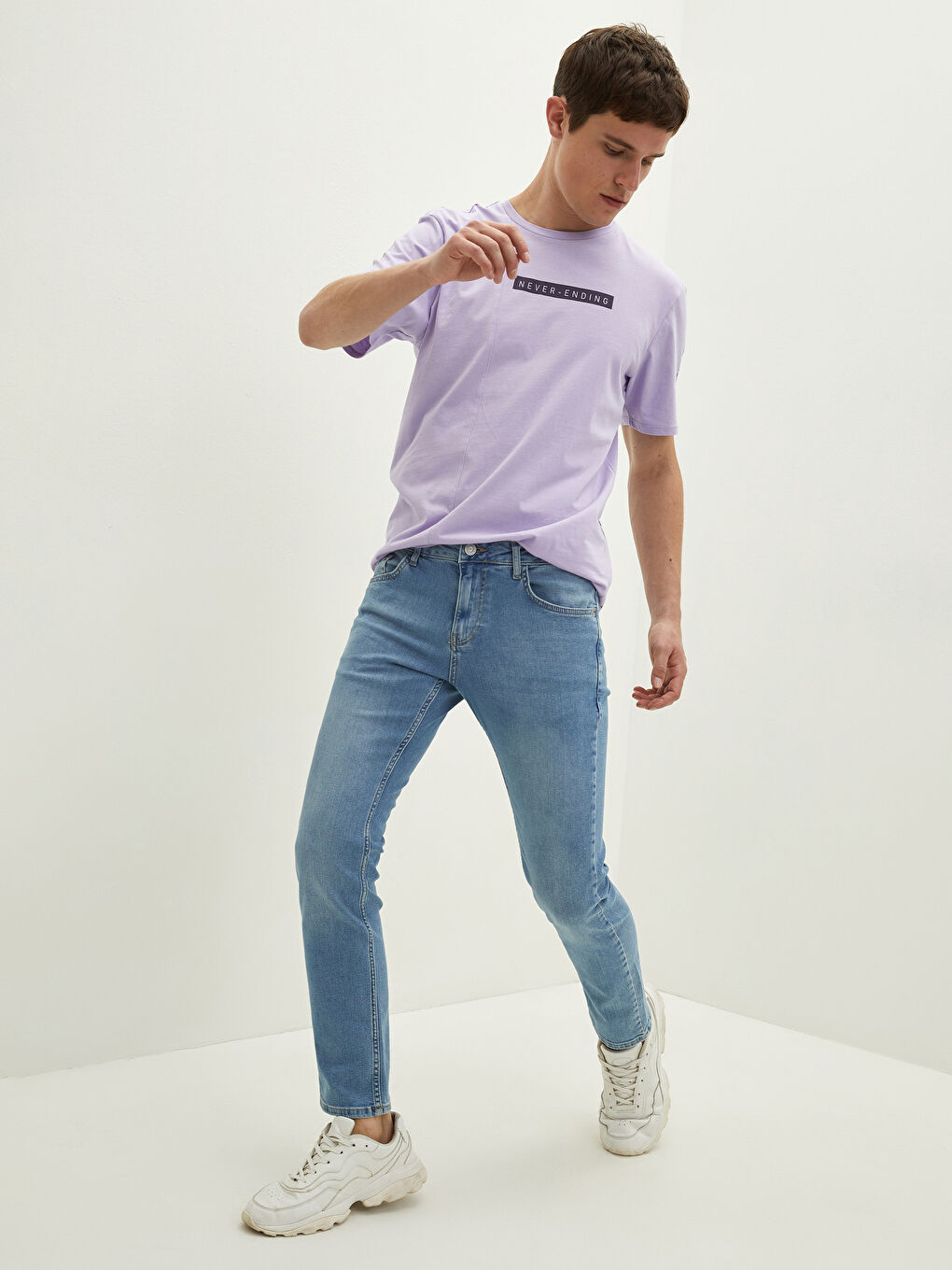 İndigo 750 Slim Fit Erkek Jean Pantolon-5