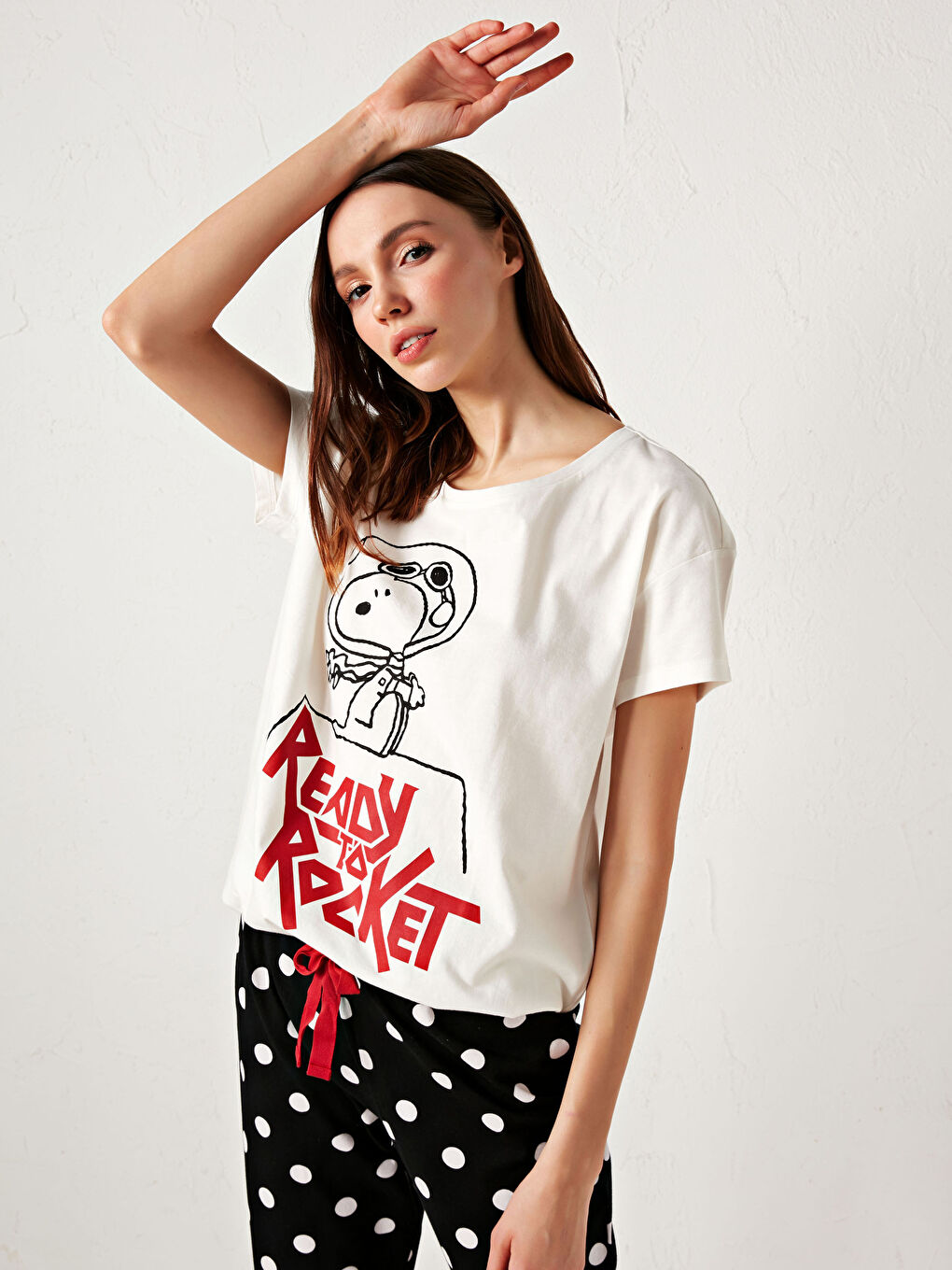 Snoopy Printed Pyjamas Set-1