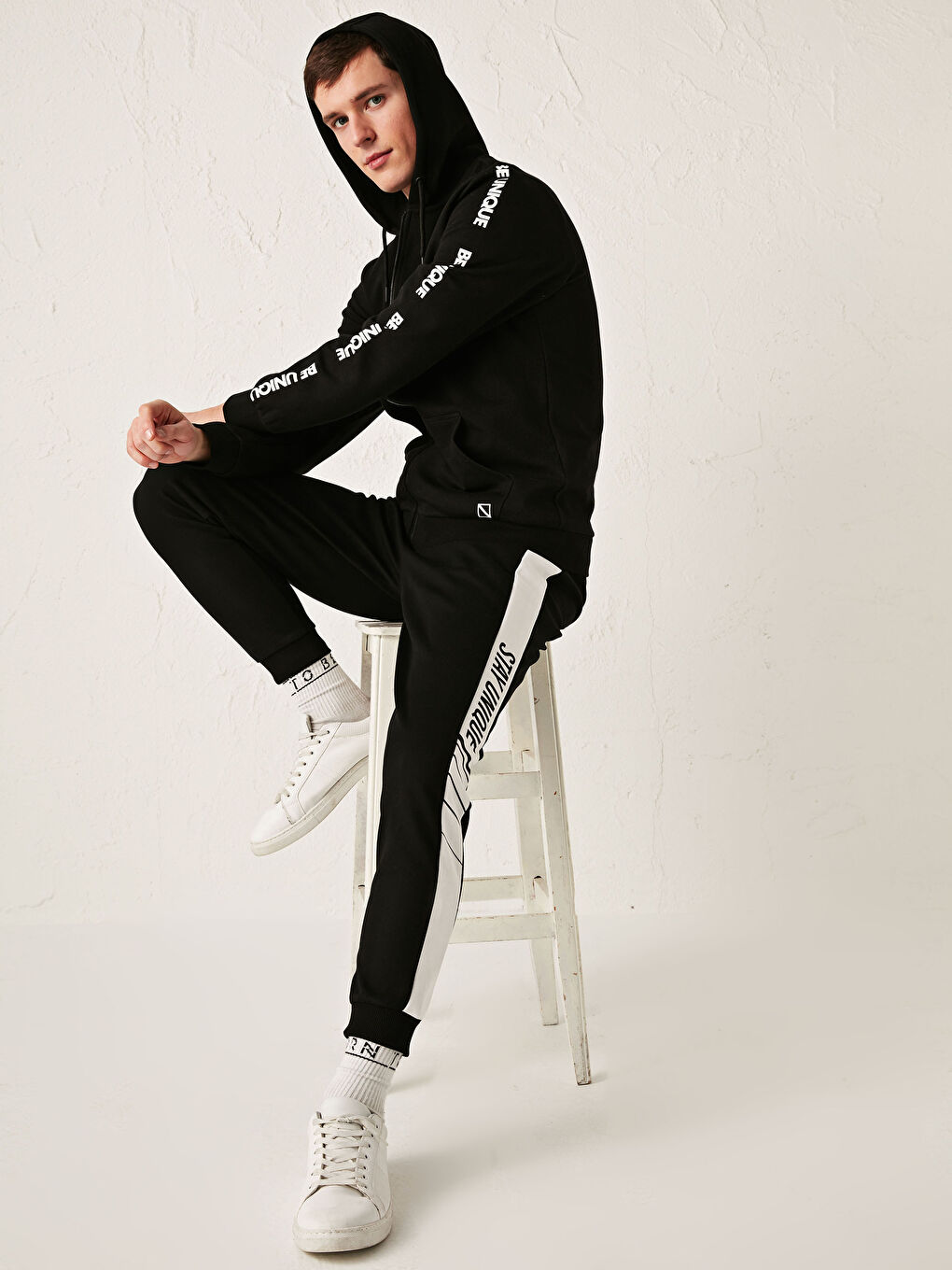 XSIDE Buchstaben Bedrucktes Reißverschluss-Sweatshirt -S13960Z8-CVL