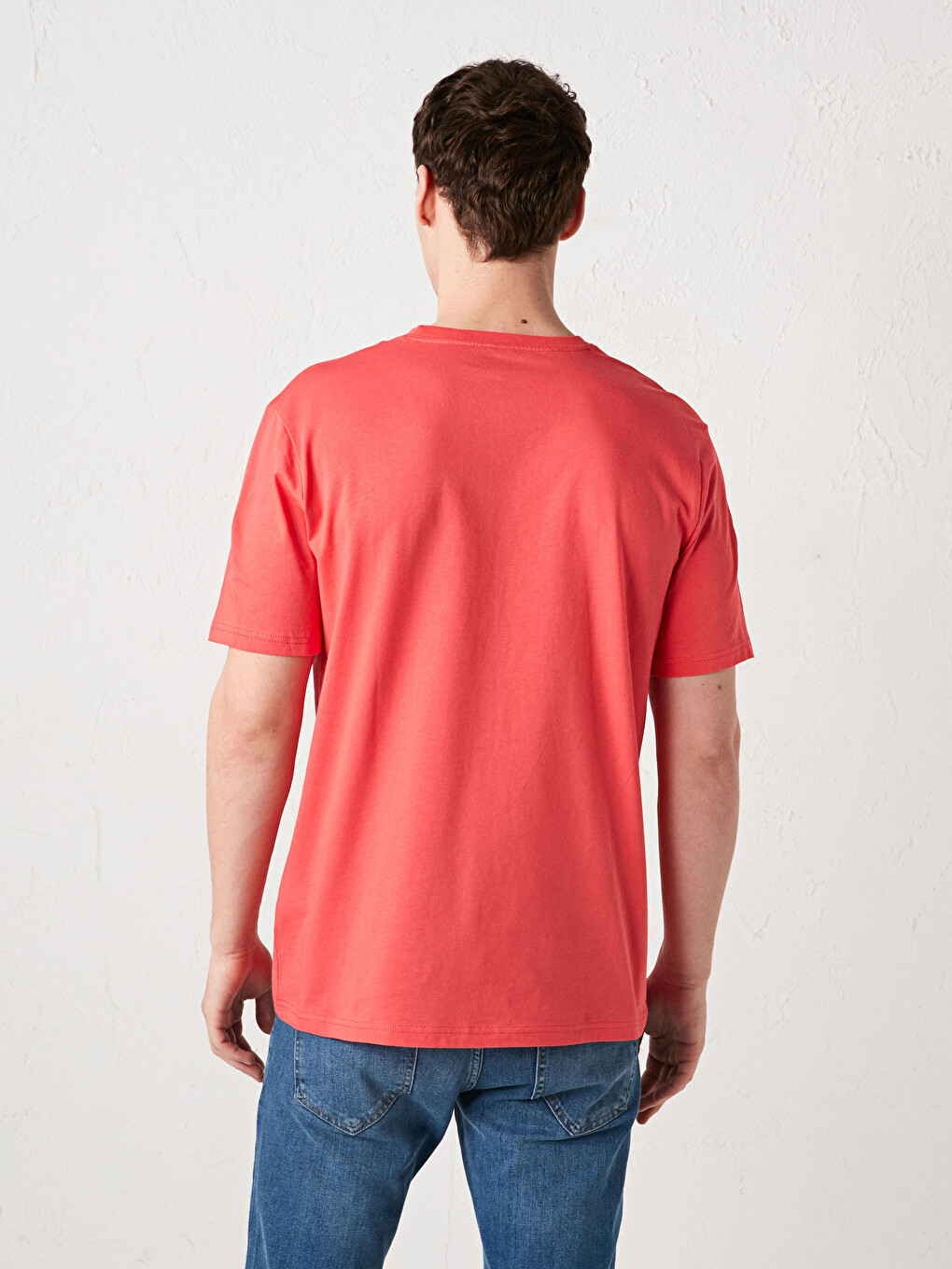 Crew Neck Jersey Men's T-shirt-3