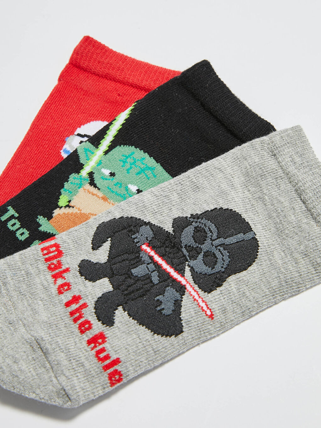 ұлдарға арналған star wars патик шұлықтары 3 данадан тұратын-2