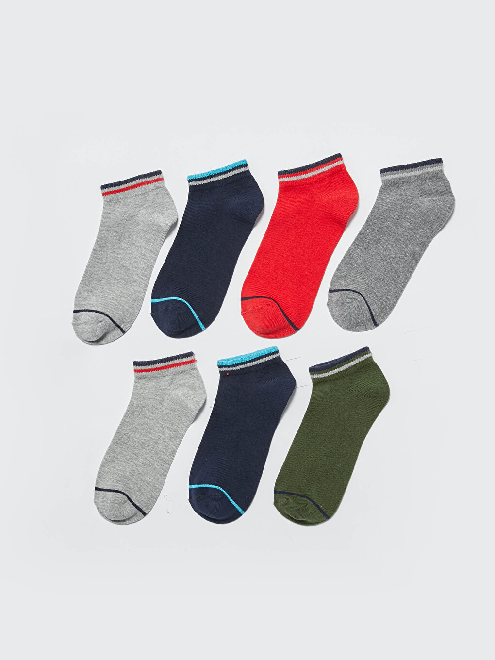 Boys' Trainer Socks 7 Pack-1