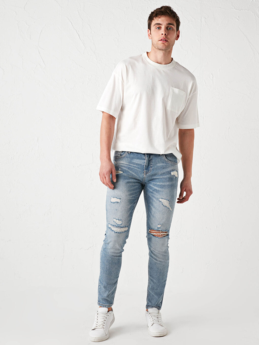 760 جينز سكيني فيت للرجال-2