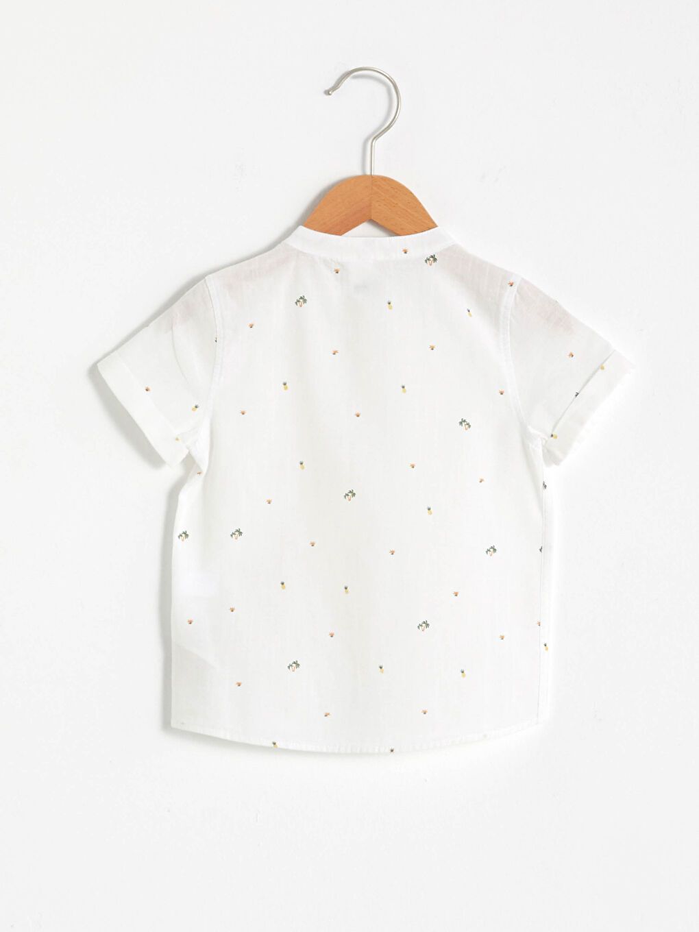Baby Boy’s Printed Poplin Shirt-1