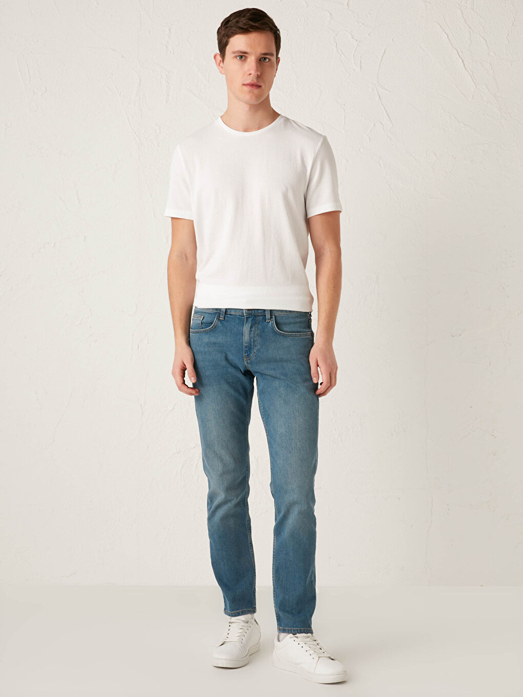 İndigo 750 Slim Fit Erkek Jean Pantolon-1