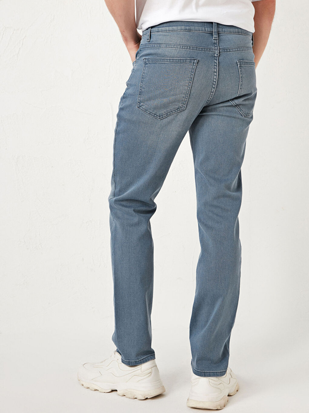 Gri 779 Regular Fit Erkek Jean Pantolon-4