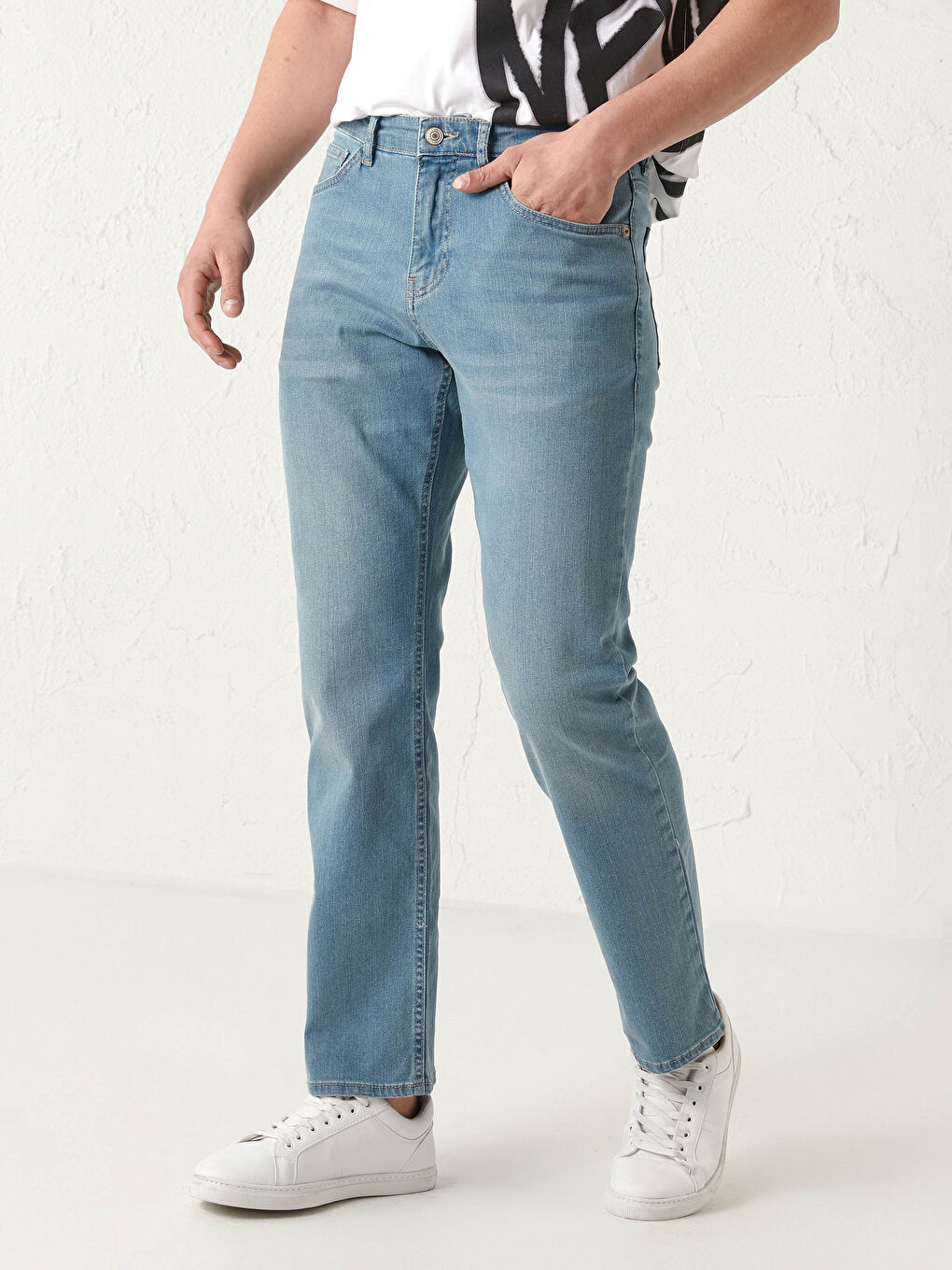 LCW Jeans Açık İndigo Rodeo 790 Rahat Kalıp Erkek Jean Pantolon - 3