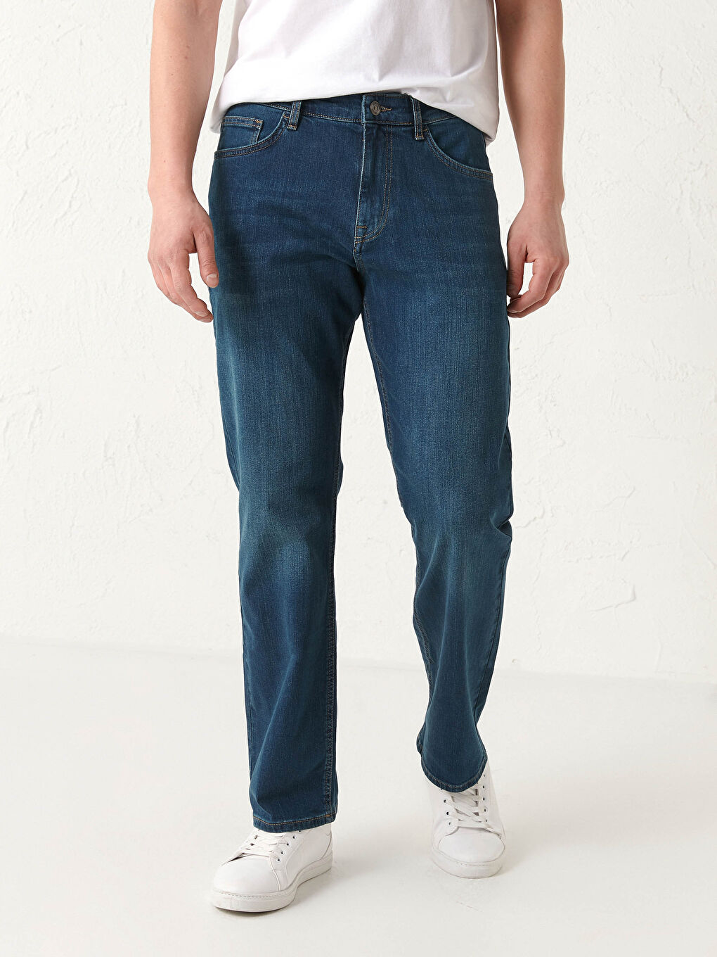 İndigo 790 Rahat Kalıp Erkek Jean Pantolon-2