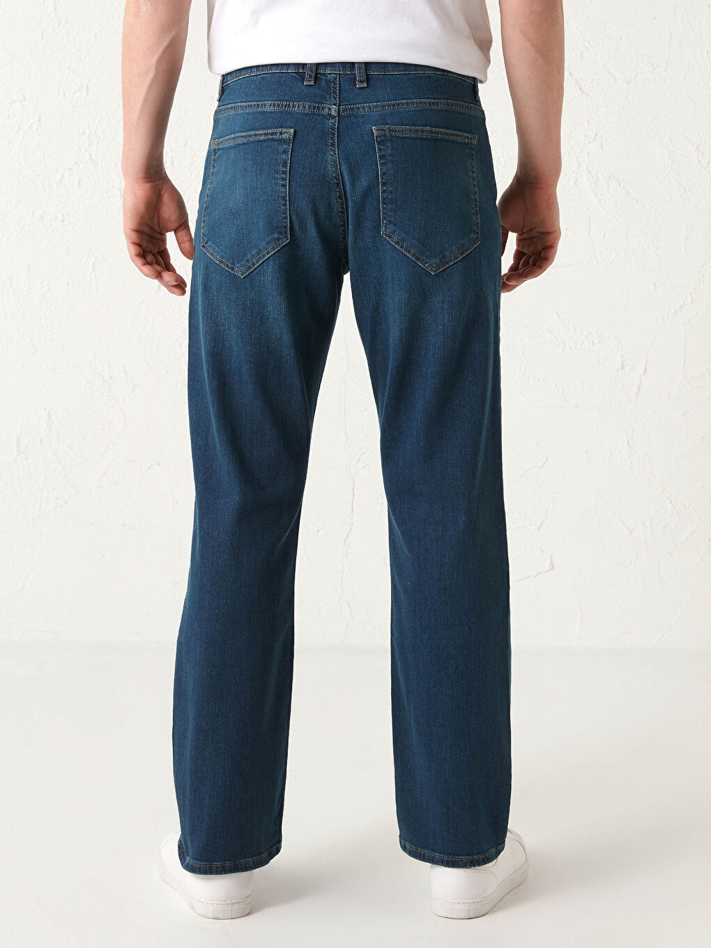 İndigo 790 Rahat Kalıp Erkek Jean Pantolon-4