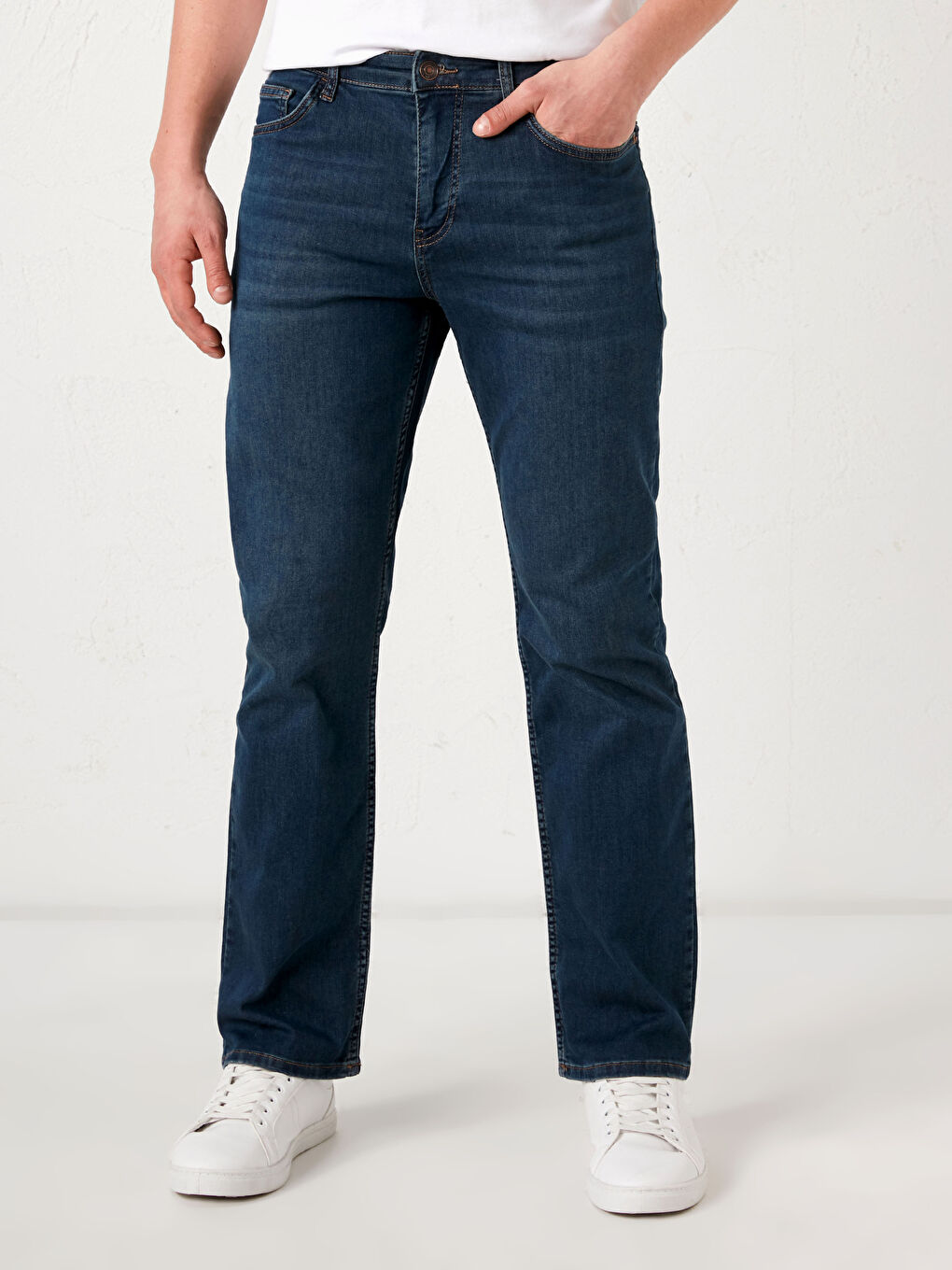 İndigo 790 Rahat Kalıp Erkek Jean Pantolon-2