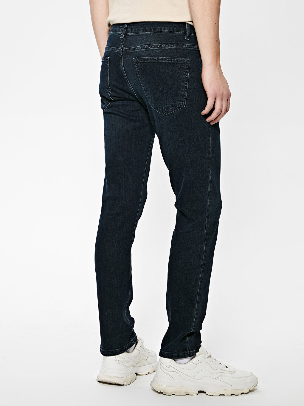 بنطلون جينز رجالي 750 سليم فيت-3