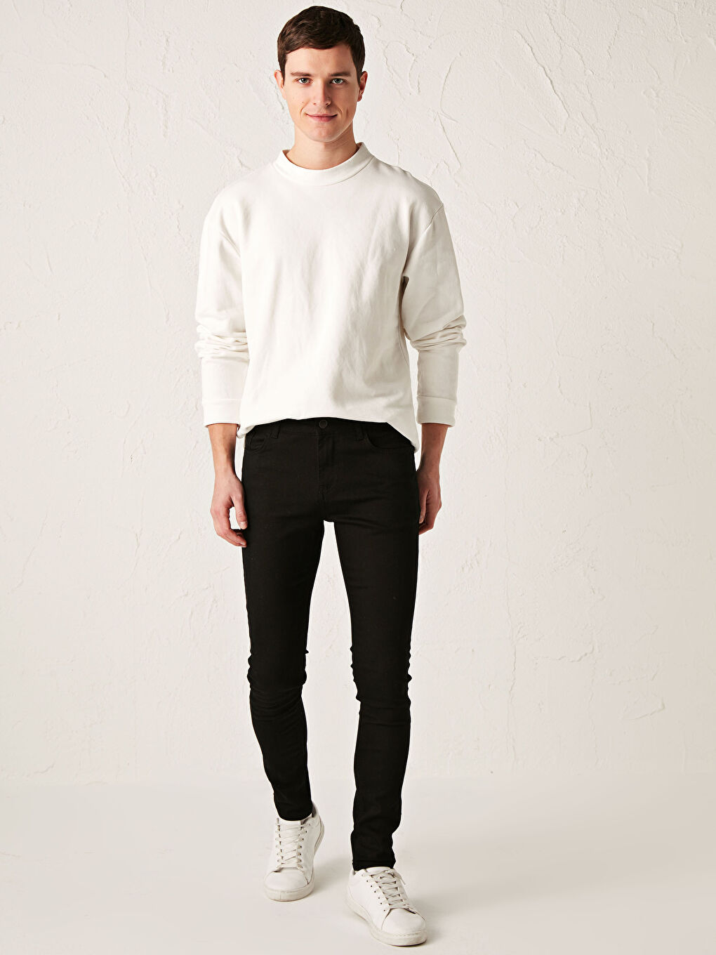 Siyah 770 Super Skinny Jean Pantolon