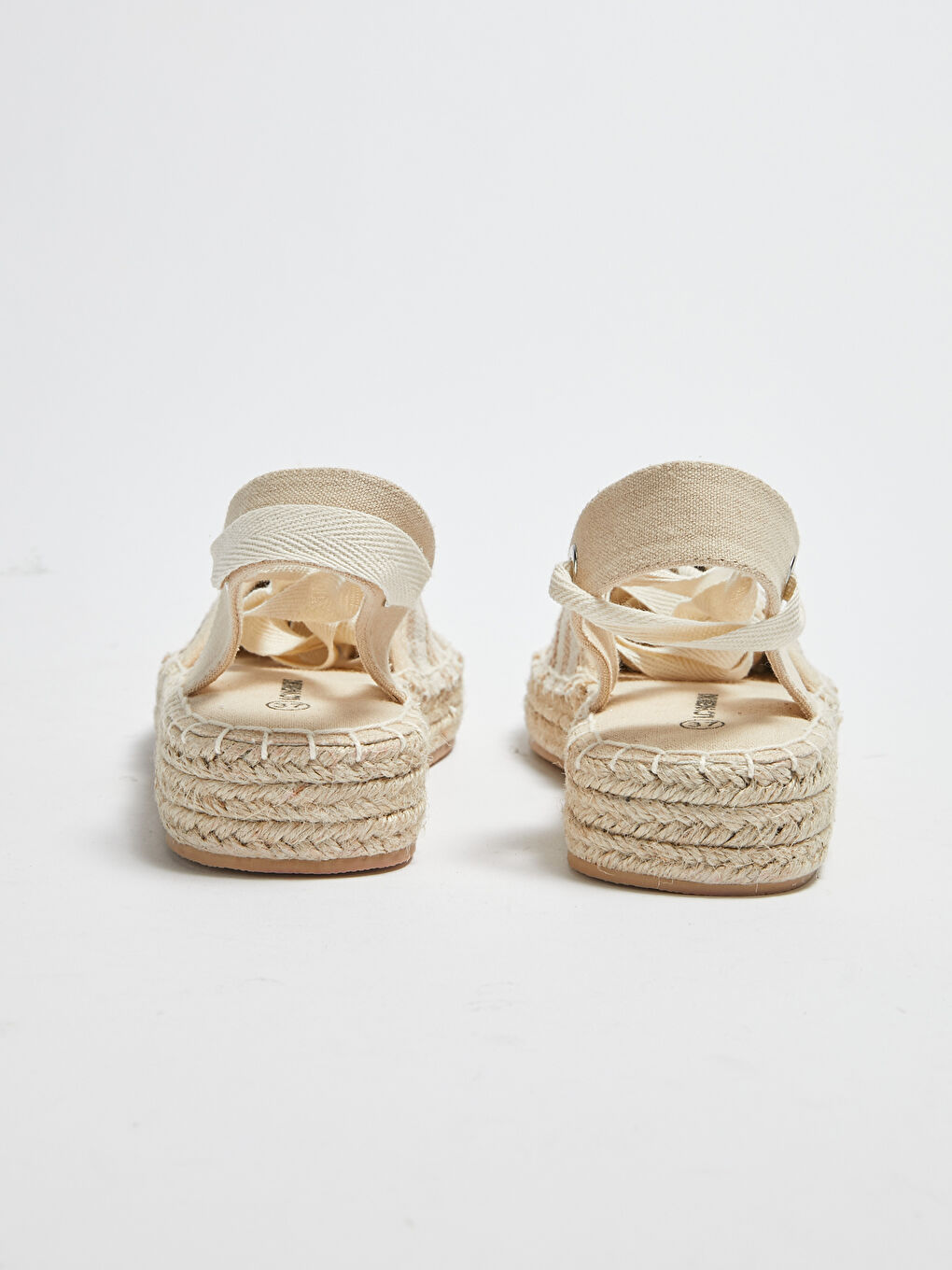 Women's Wedge Heel Straw Detailed Sandals-2