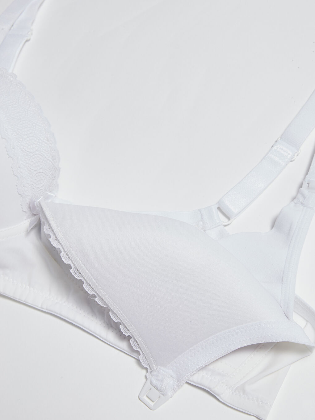 Lace Detail Maternity Nursing Bra-1