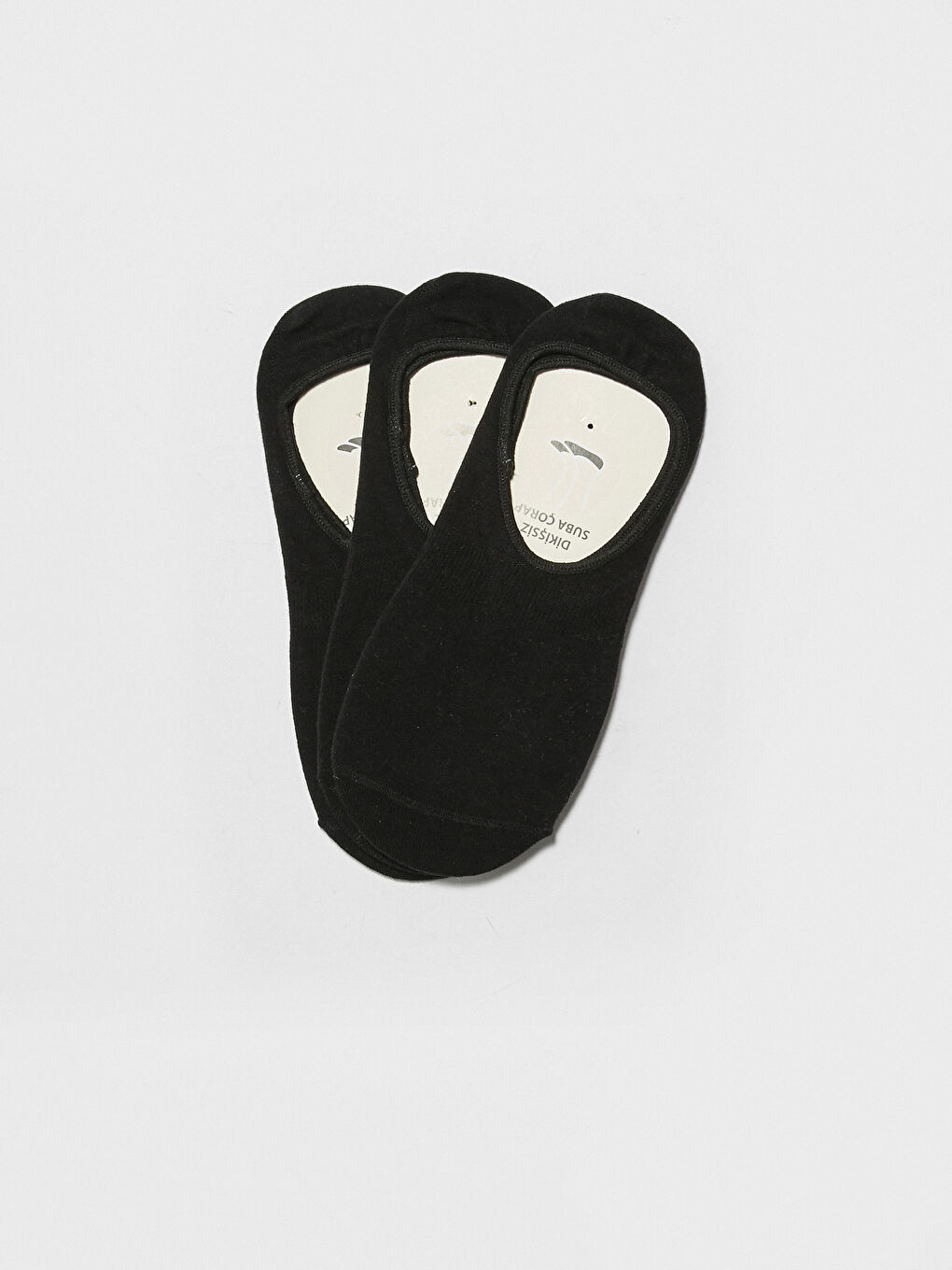 Plain Men's Invisible Socks 3-pack-1