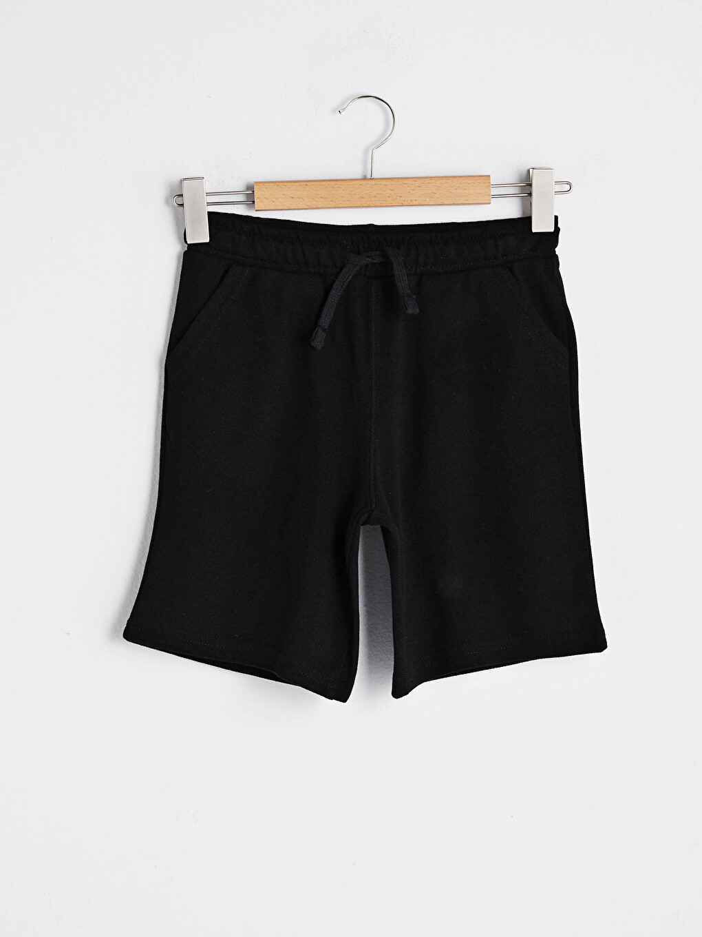 Basic Elastic Waist Cotton Boys' Shorts