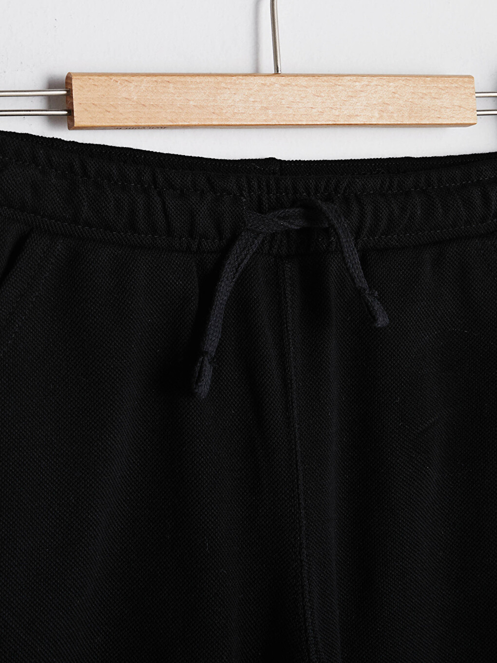 Basic Elastic Waist Cotton Boys' Shorts-2