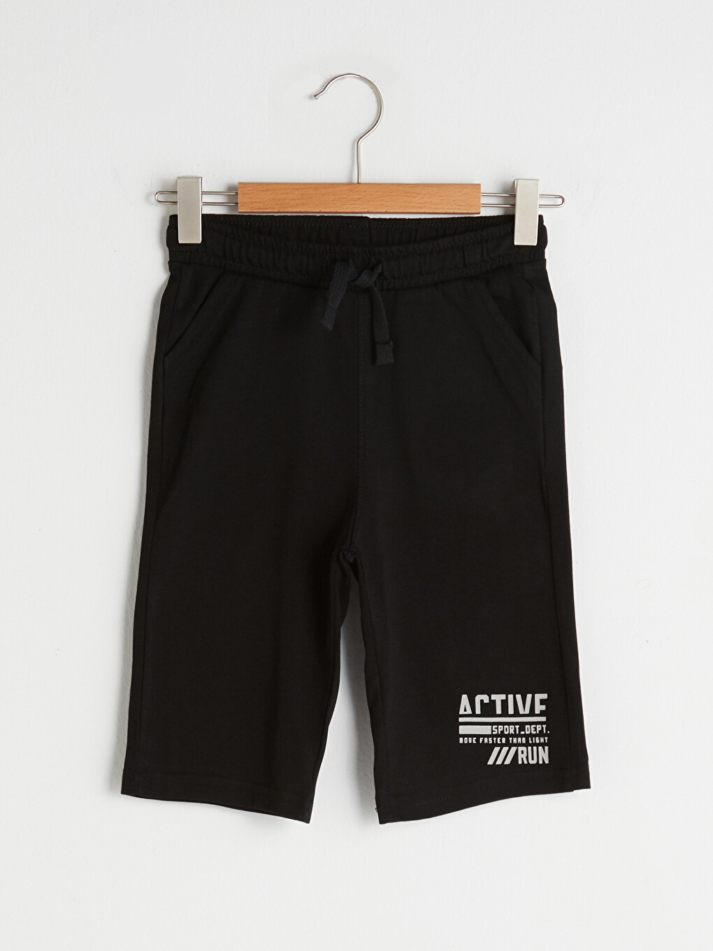 Elastic Waist Printed Boys' Shorts