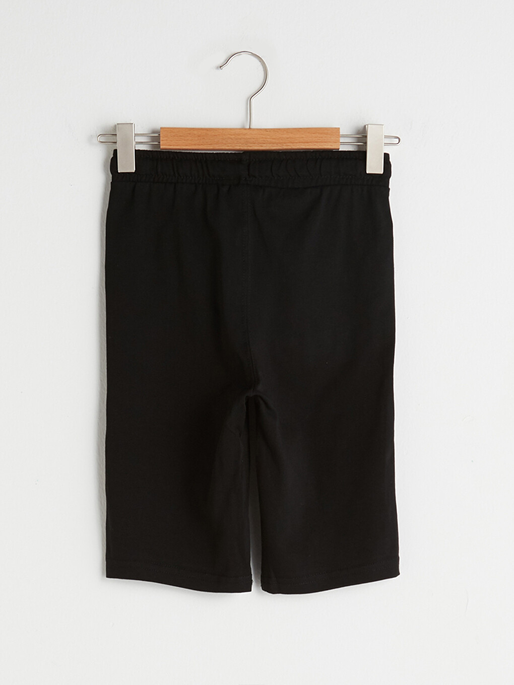 Elastic Waist Printed Boys' Shorts-1