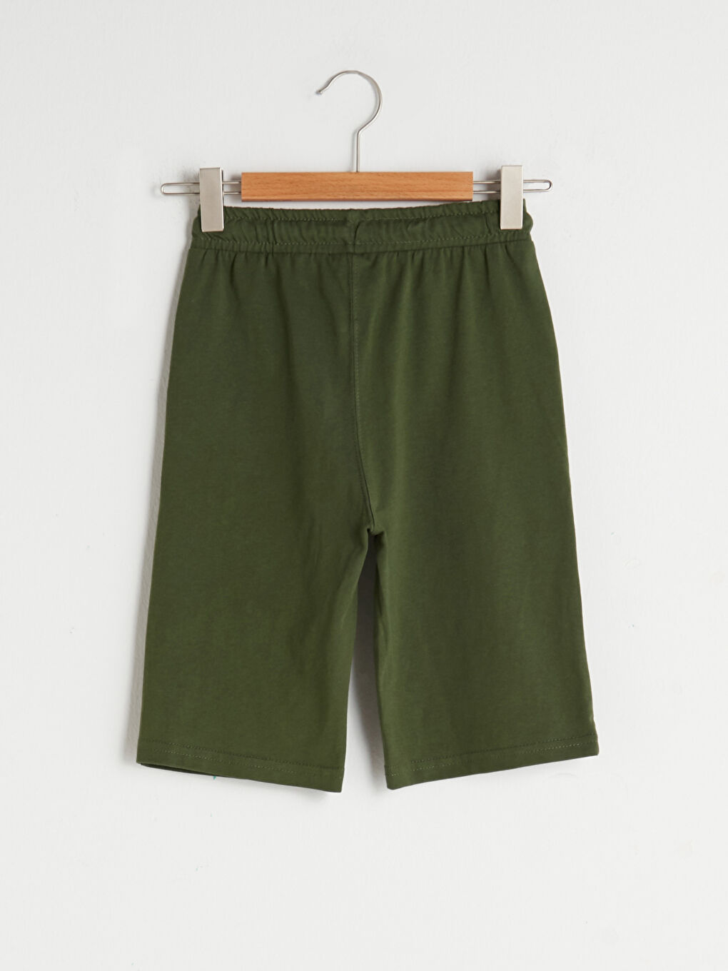 شورت للأولاد مطبوع بخصر مرن-1