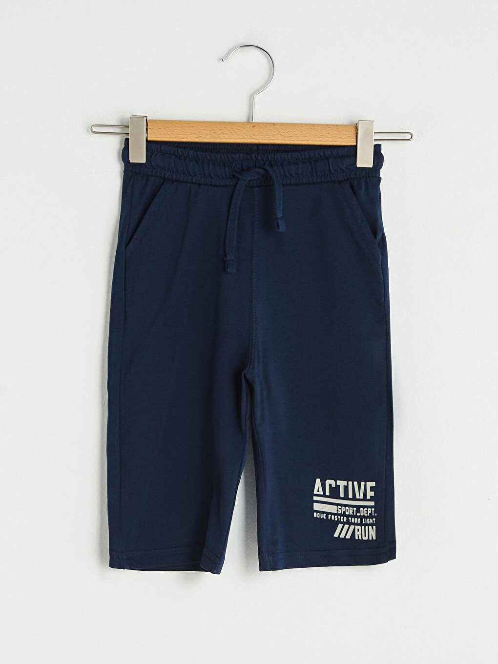 Elastic Waist Printed Boys' Shorts