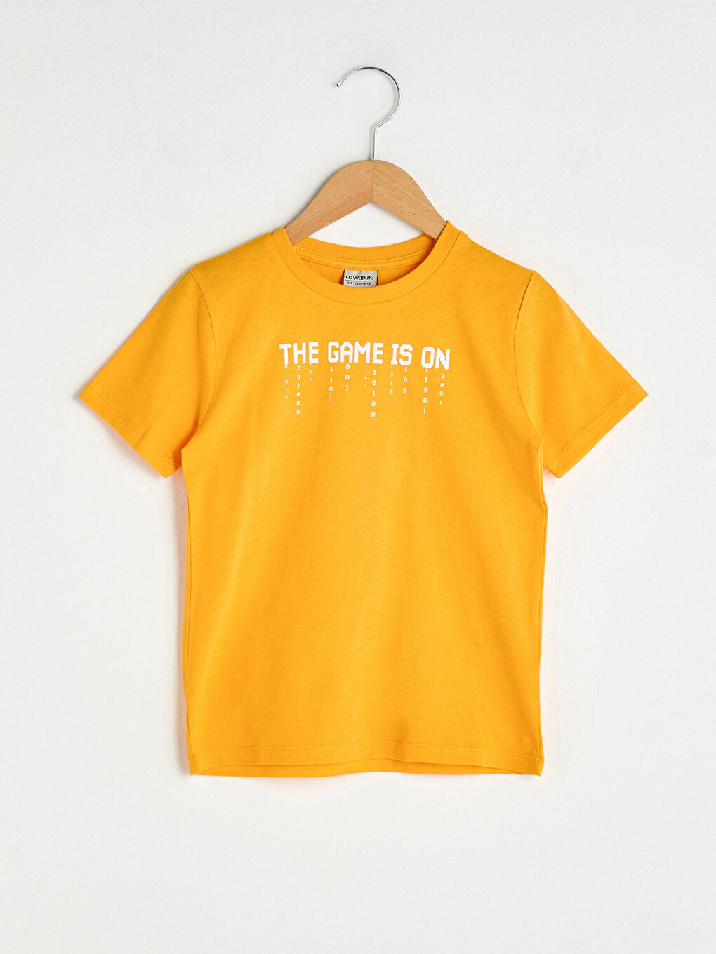 Футболка для хлопчика з круглим вирізом горловини, з принтом, короткий рукав, бавовна