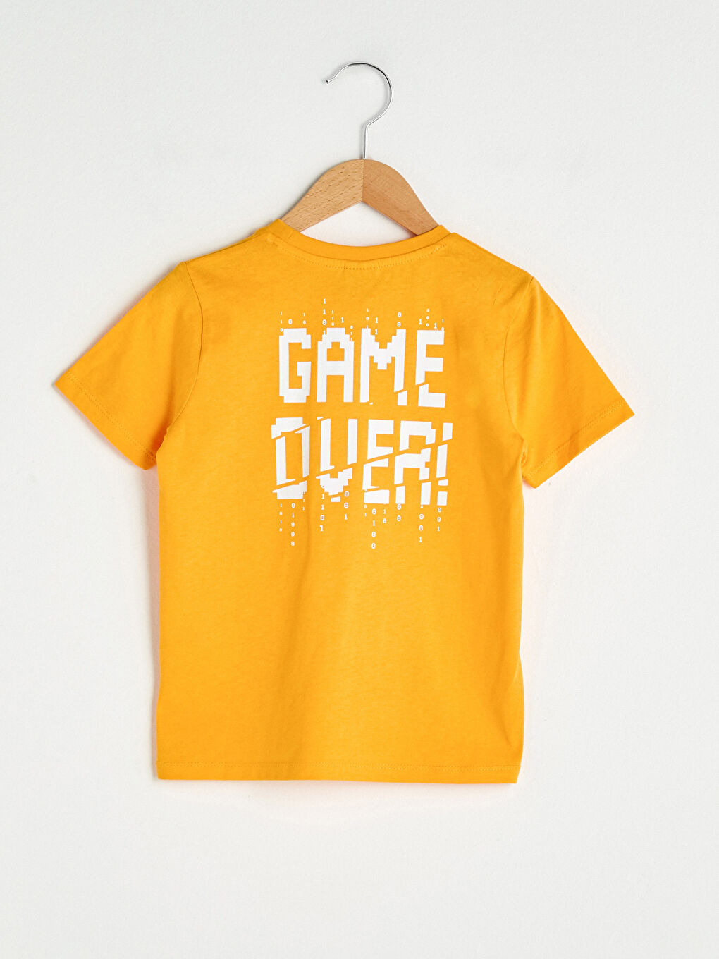 Футболка для хлопчика з круглим вирізом горловини, з принтом, короткий рукав, бавовна-1