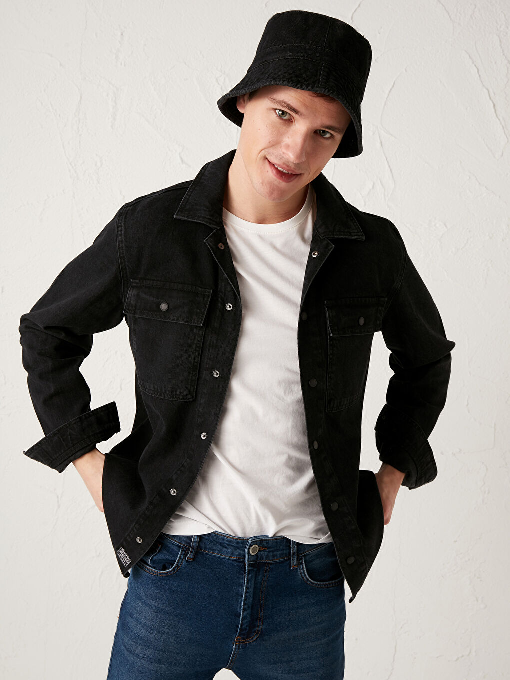 Standard Fit Jean Jacket-1