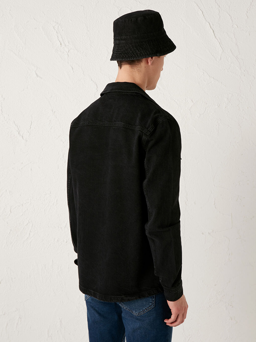 Standard Fit Jean Jacket-5