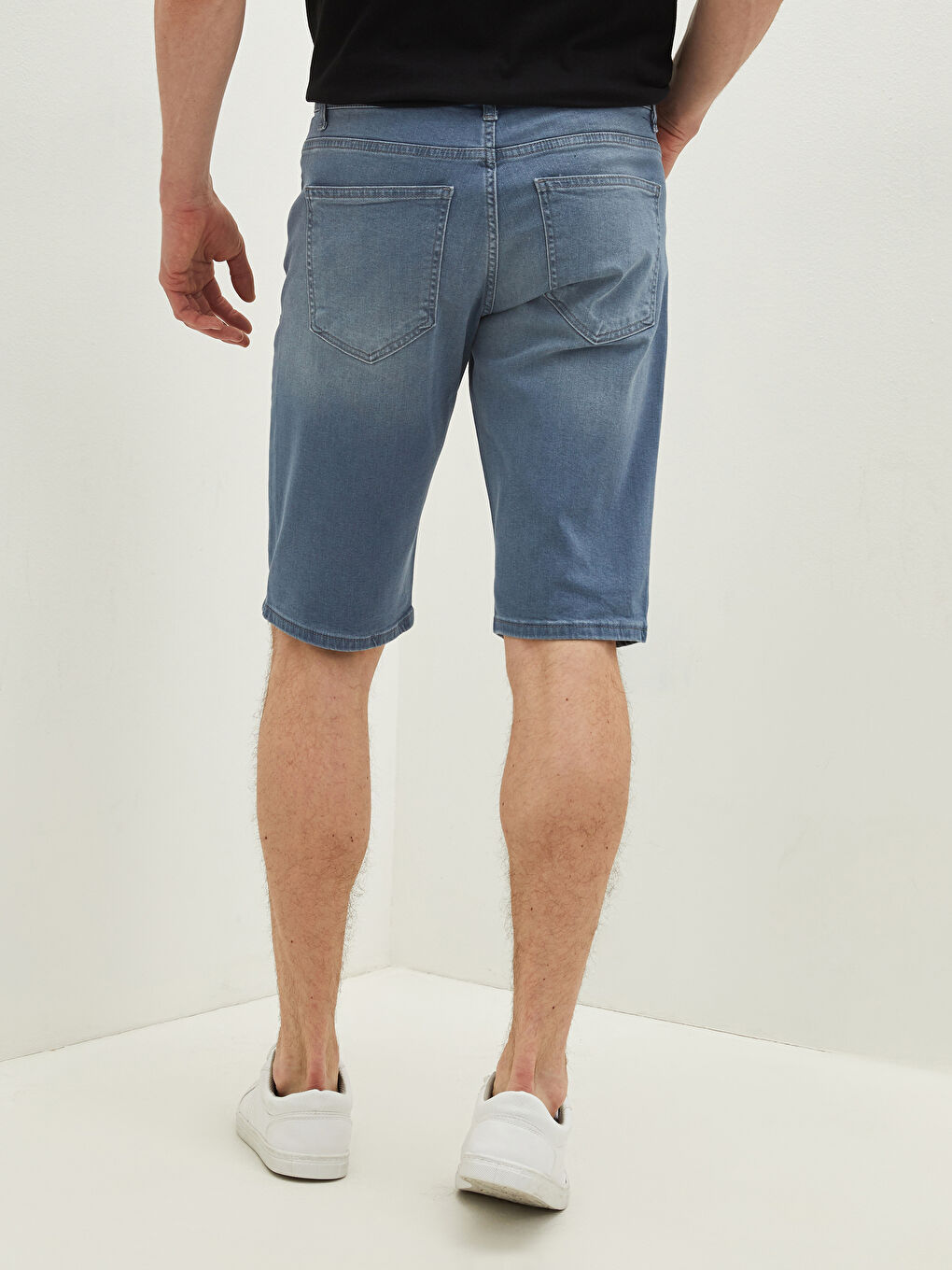 Standard Fit Men's Denim Shorts -S14411Z8-GRD