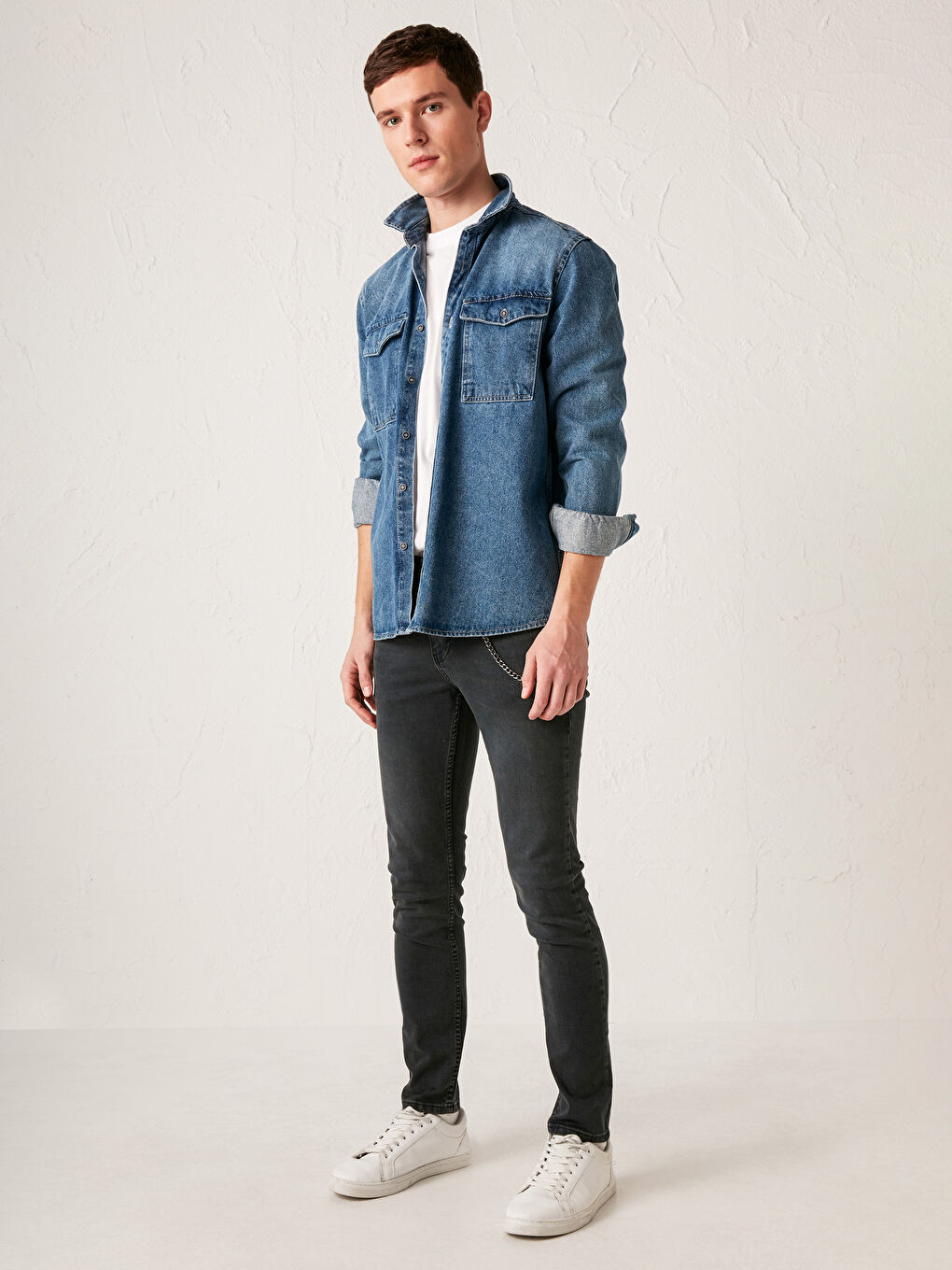 İndigo 760 Skinny Fit Jean Pantolon-1