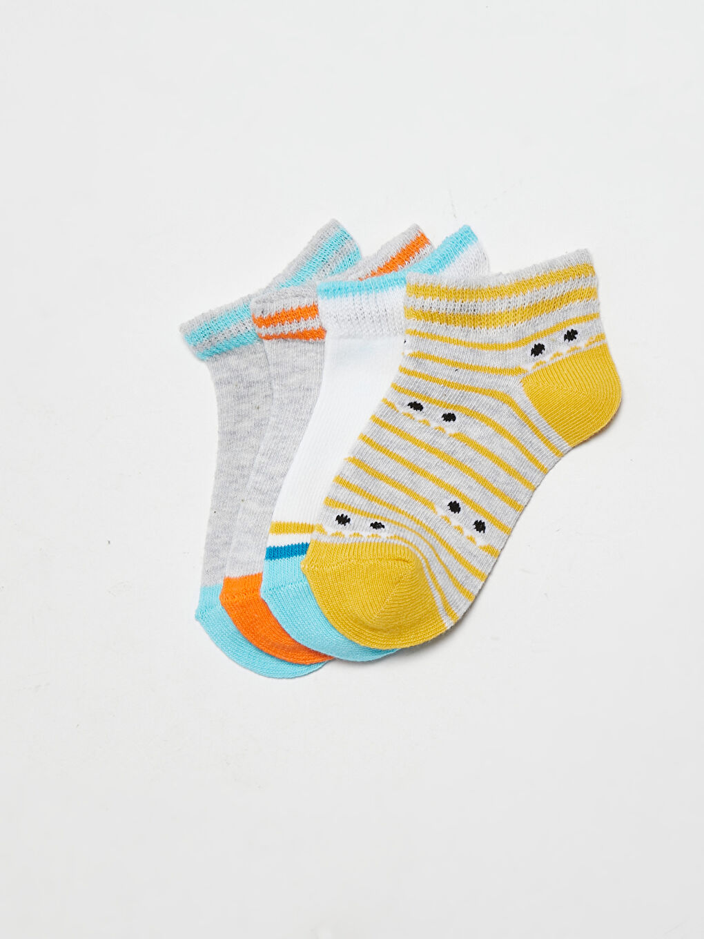 Chaussettes Booty Bébé Multicolores 4