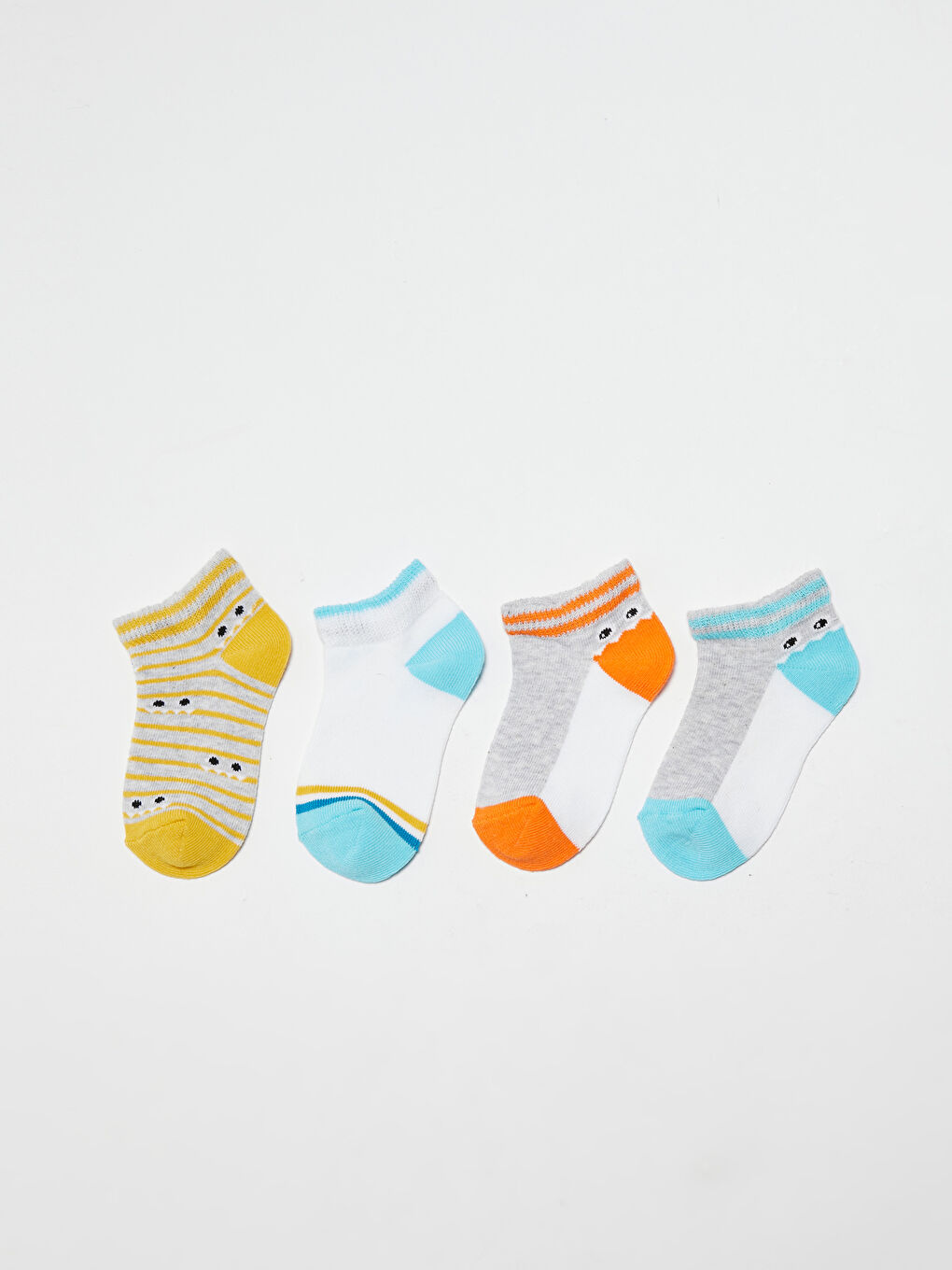 Chaussettes Booty Bébé Multicolores 4-1