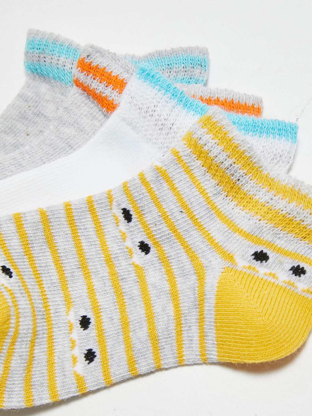Chaussettes Booty Bébé Multicolores 4-2