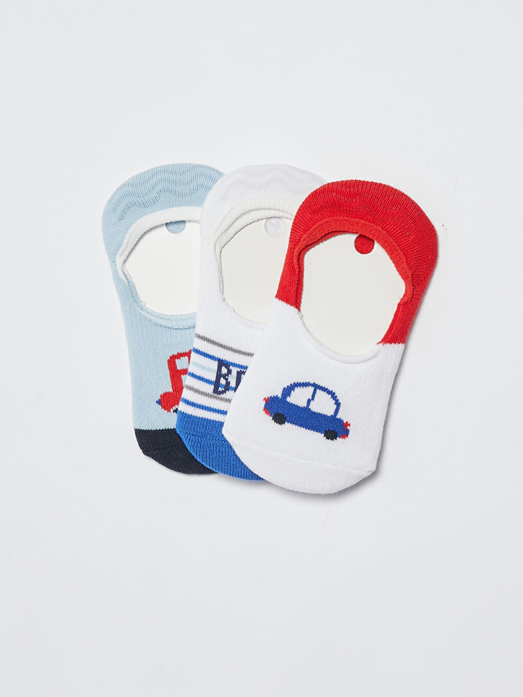 Gemusterte Baby Jungen Ballettsocken 3 Stück