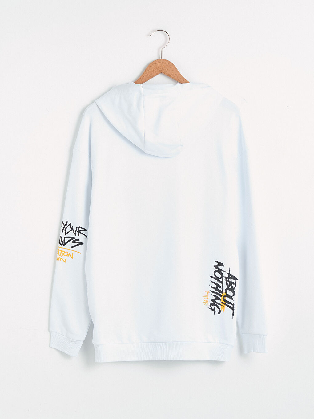 Long Sleeve Printed Men's Hoodie-7