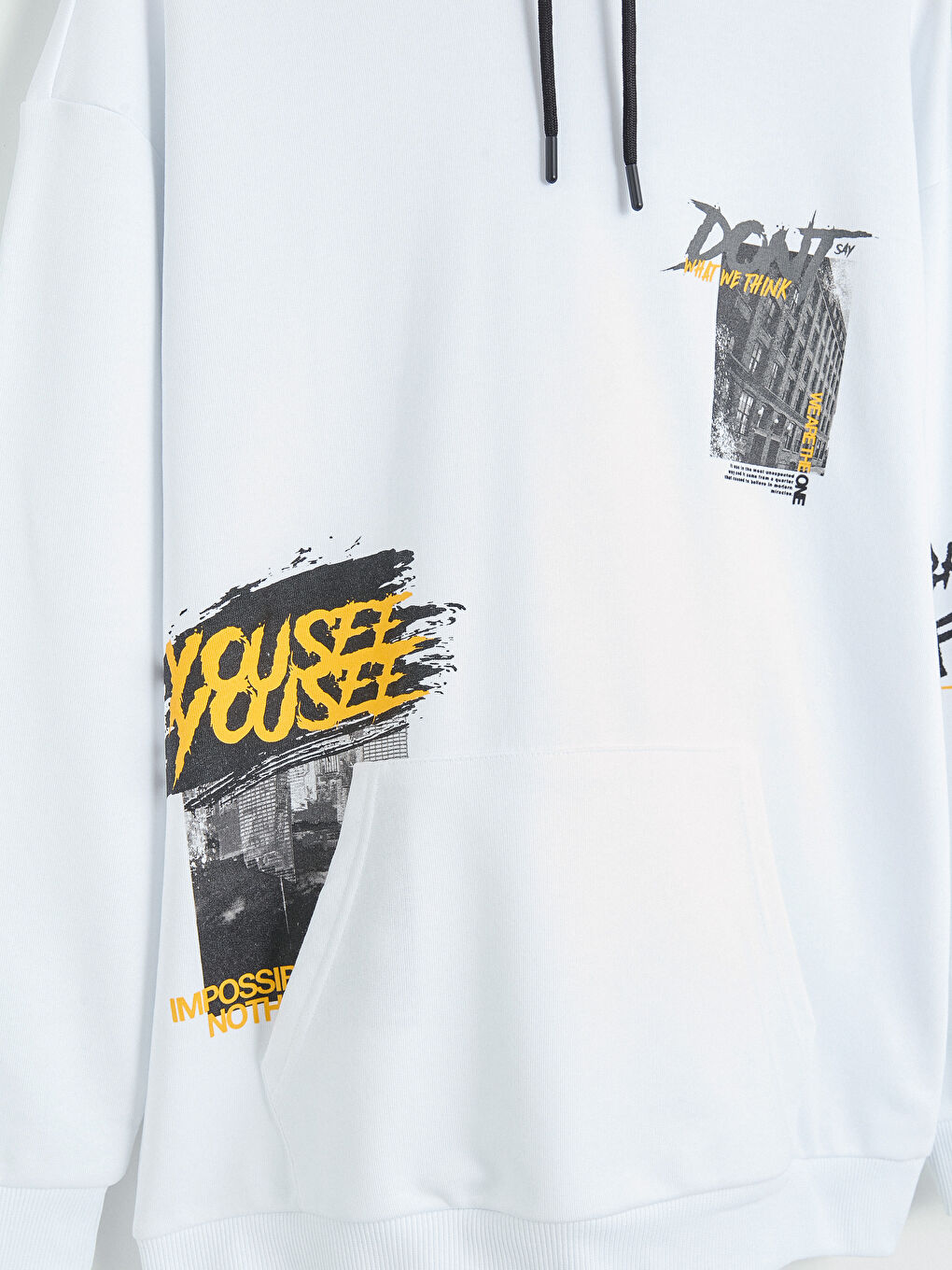 Long Sleeve Printed Men's Hoodie-8