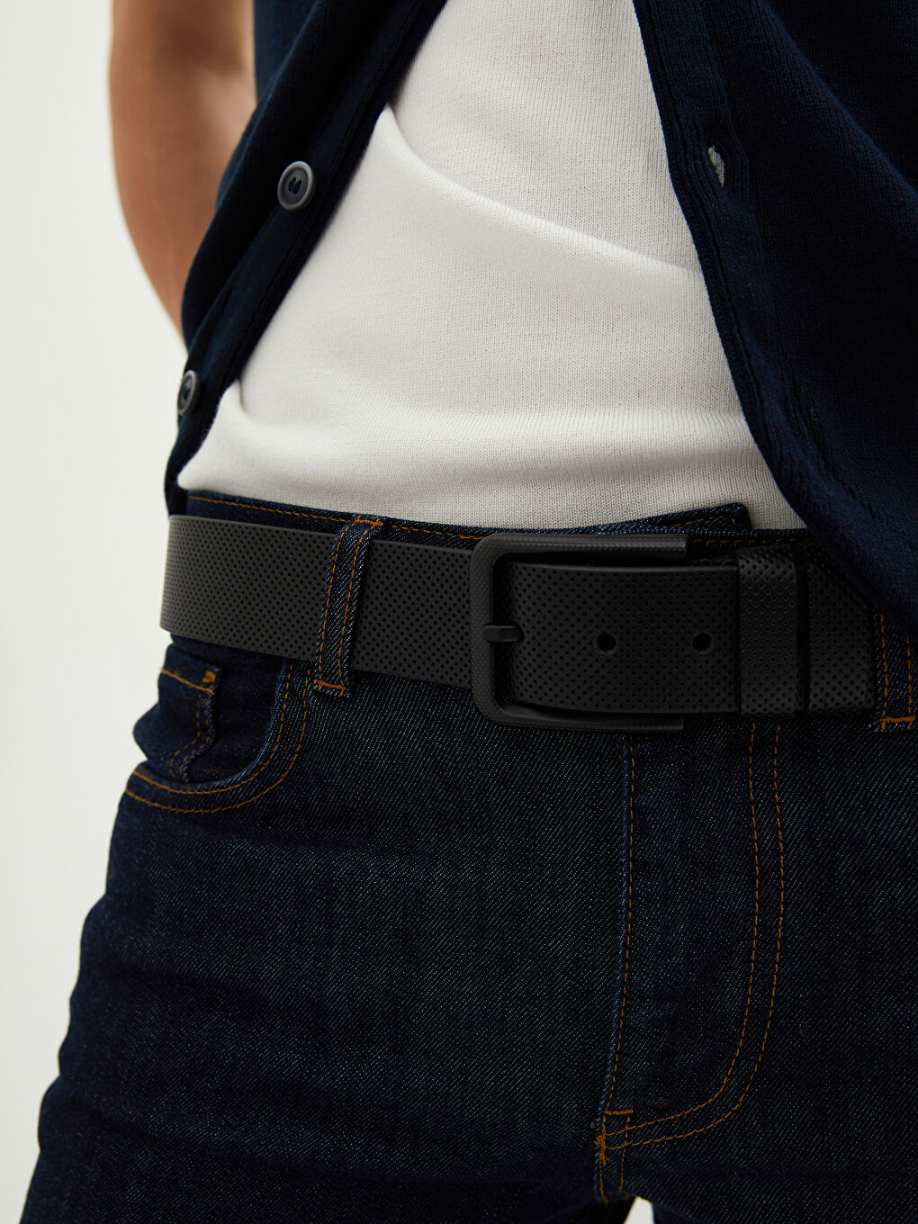 Hakiki Deri Erkek Kemer-4